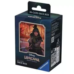 Disney Lorcana: Rise of the Floodborn 80 Deck Box - Mulan